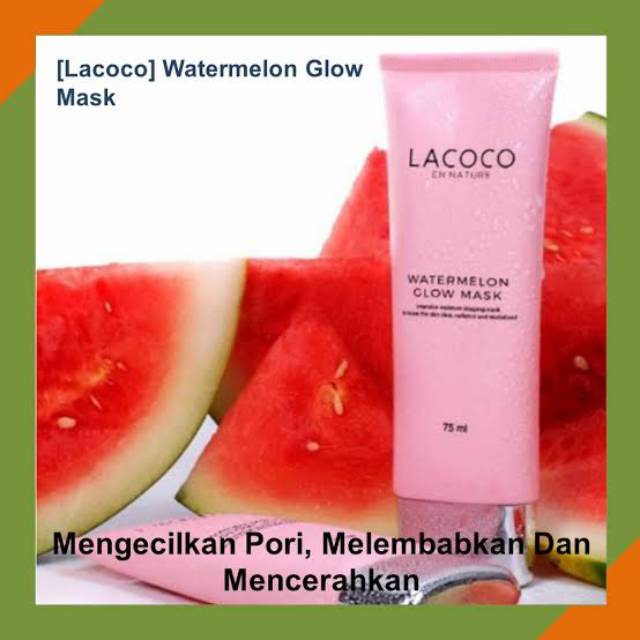 Lacoco water melon glow mask