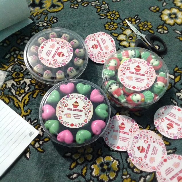 Coklat karakter lucu