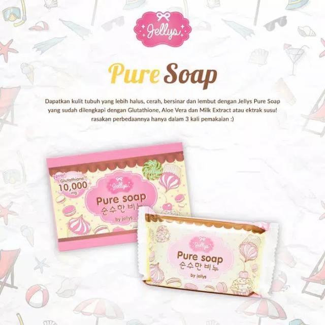 Pure soap jellys