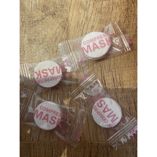 COMPRESSED MASK TABLET