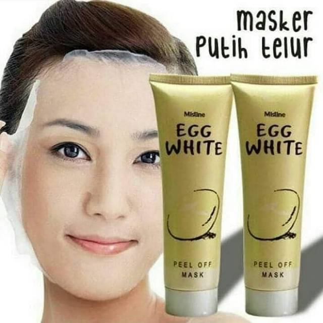 Masker putih telur