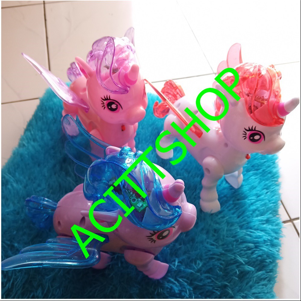 ACITTSHOP Mainan Kuda Poni LED