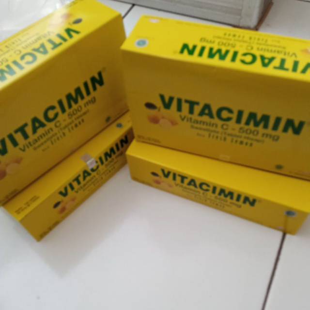 vitacimin 1box 100tablet hisap