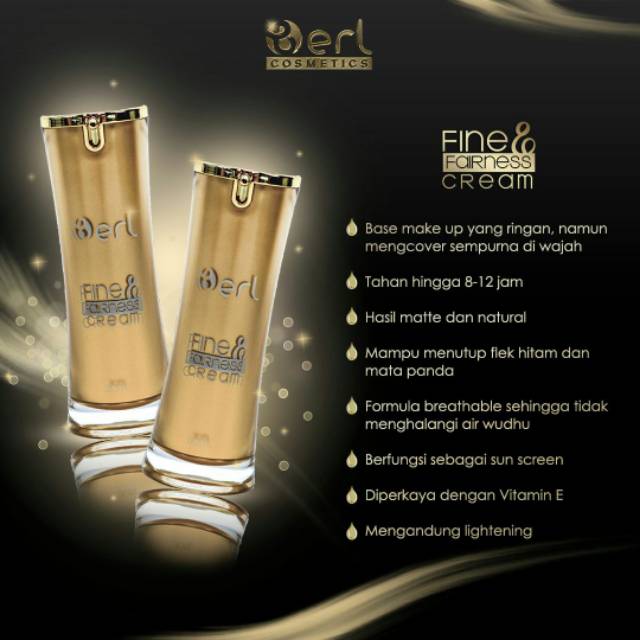 B ERL FINE & FAIRNESS CREAM