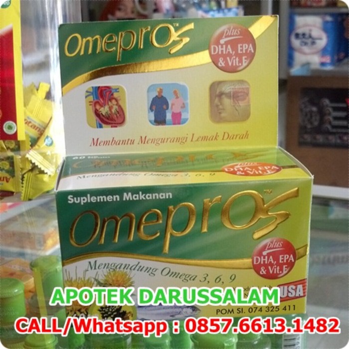 Omepros Botol Isi 60 Kapsul