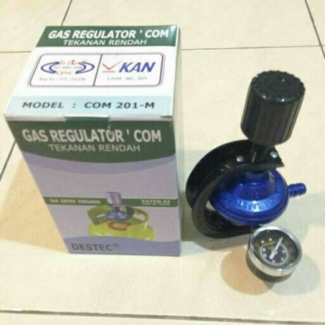 REGULATOR GAS DESTEC METER