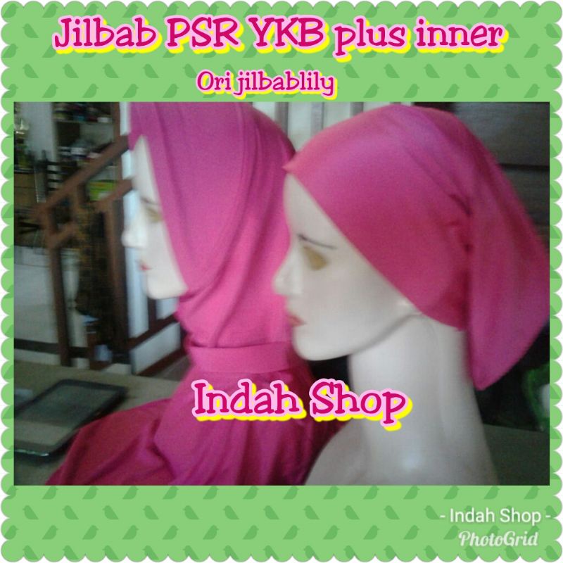 Jilbab PSR YKB plus inner