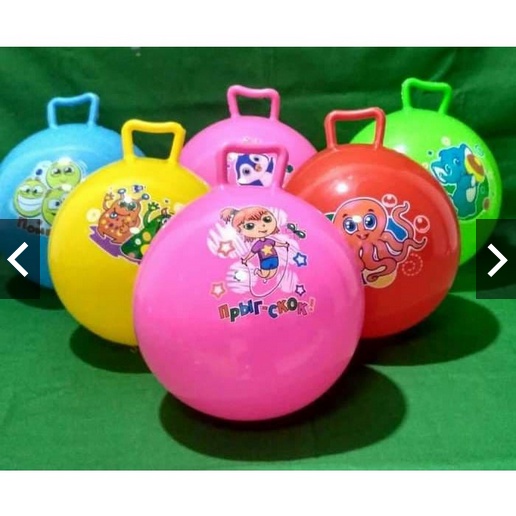 MAINAN ANAK BOLA JUMPING DIAMETER 55cm