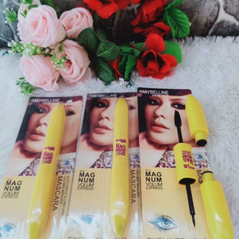 MASKARA + EYLINER MYBELLIN 2IN1,MURAH COD