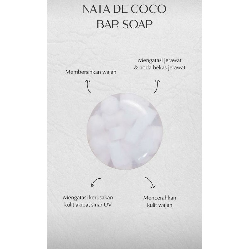 Hiqween/Nata de Coco Bar Soap | Original