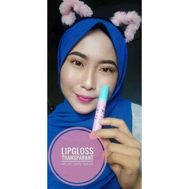 Lipgloss transparan