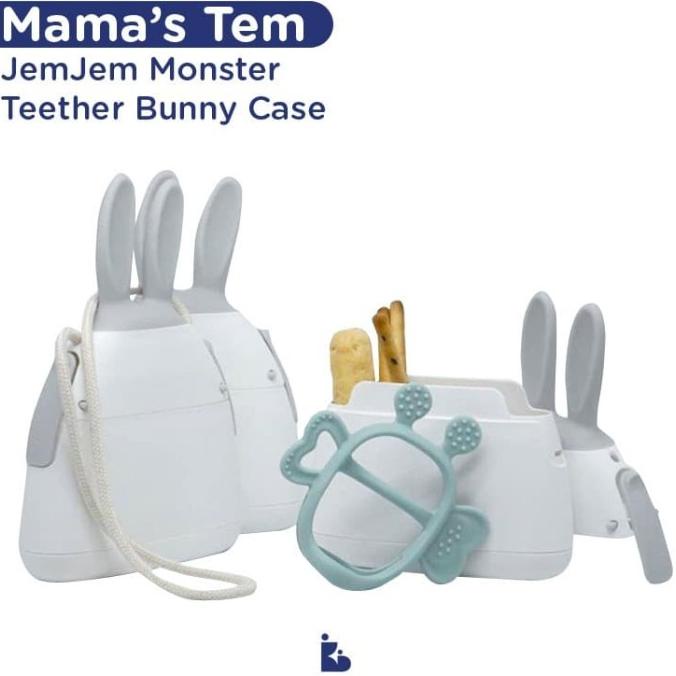 Mama's Tem JemJem Monster Teether Bunny Case