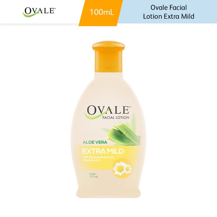 COD Ovale Facial Lotion Extra Mild Botol 100 ml