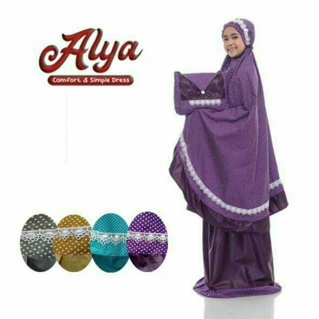 Mukena anak Alya