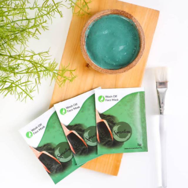 Spirulina mask - masker spirulina