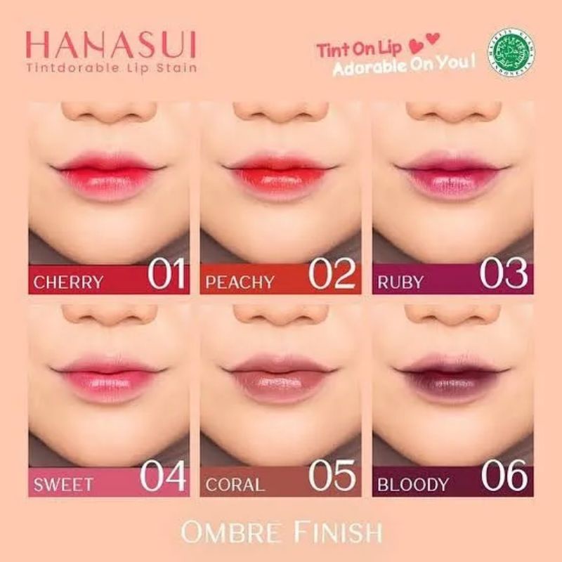 HANASUI LIPSTAIN LIPTINT