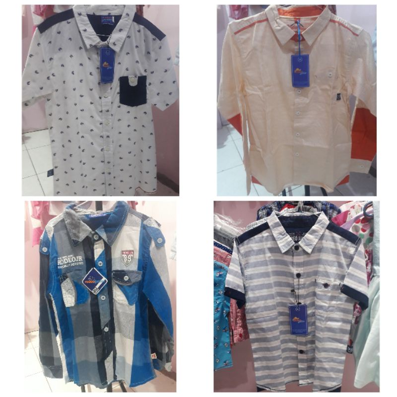 kemeja anak branded