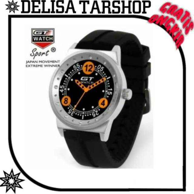 GT QUARTZ WATCH ORANGE ORIGINAL