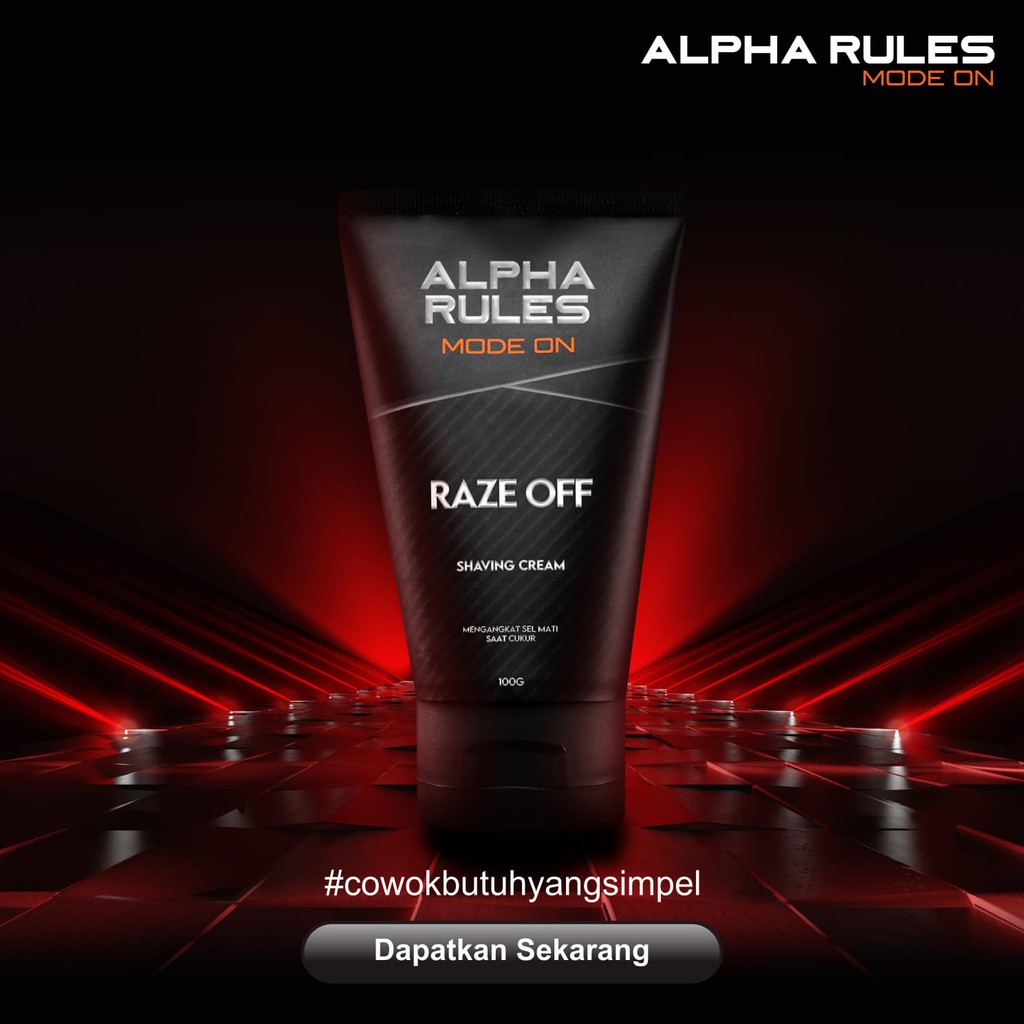 ALPHA RULES RAZE OFF BY DEDDY CORBUZIER ; ORIGINAL