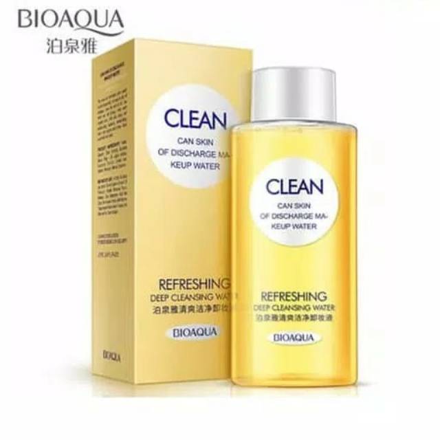 BIOAQUA REFRESHING DEEP CLEANSING WATER / MAKE UP REMOVER