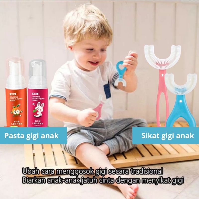 sikat gigi u-shape