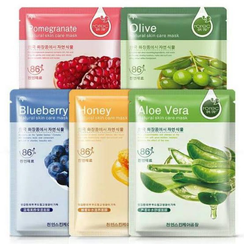 ROREC HCHANA 86% Sheet Mask