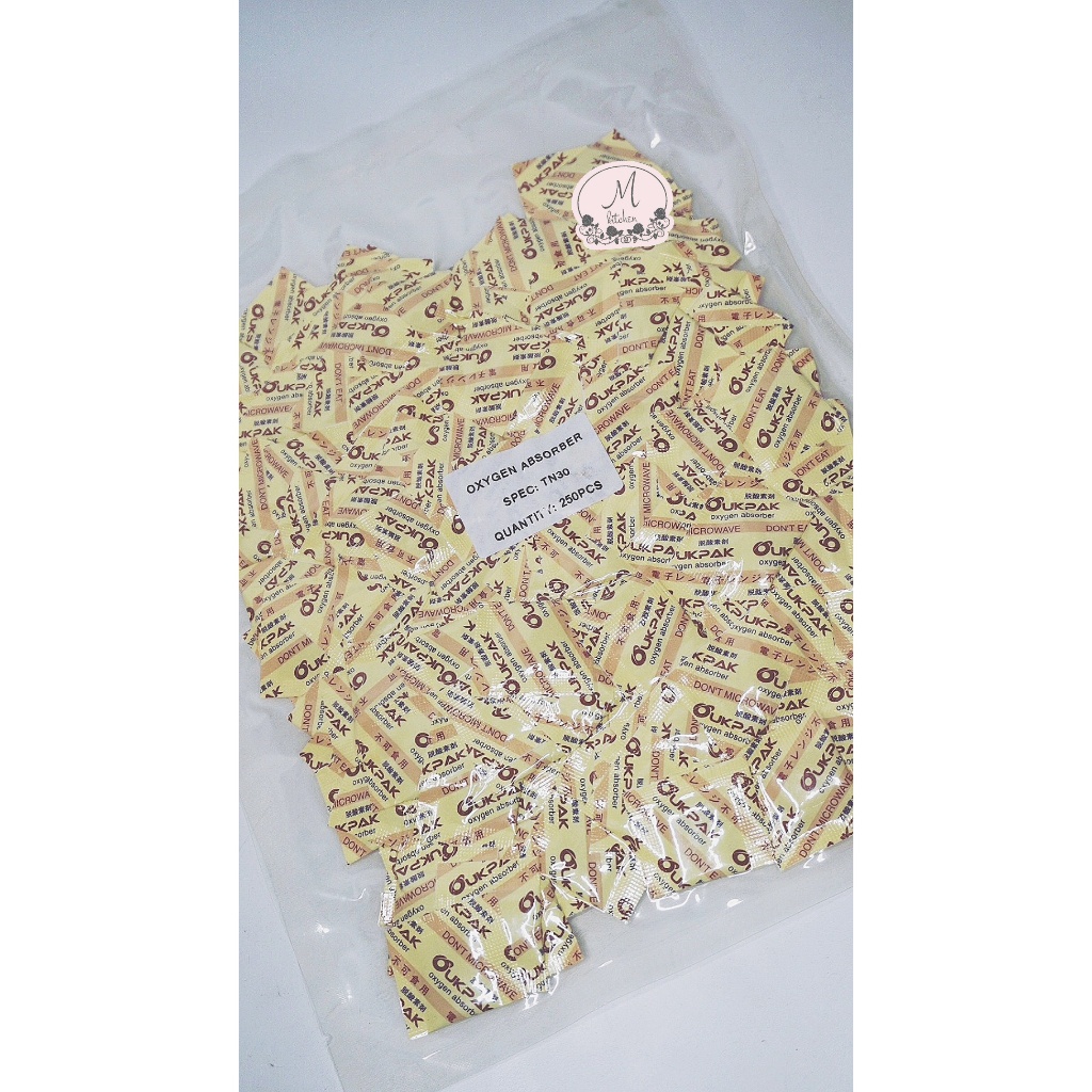 Oxygen Absorber 250pc/pack