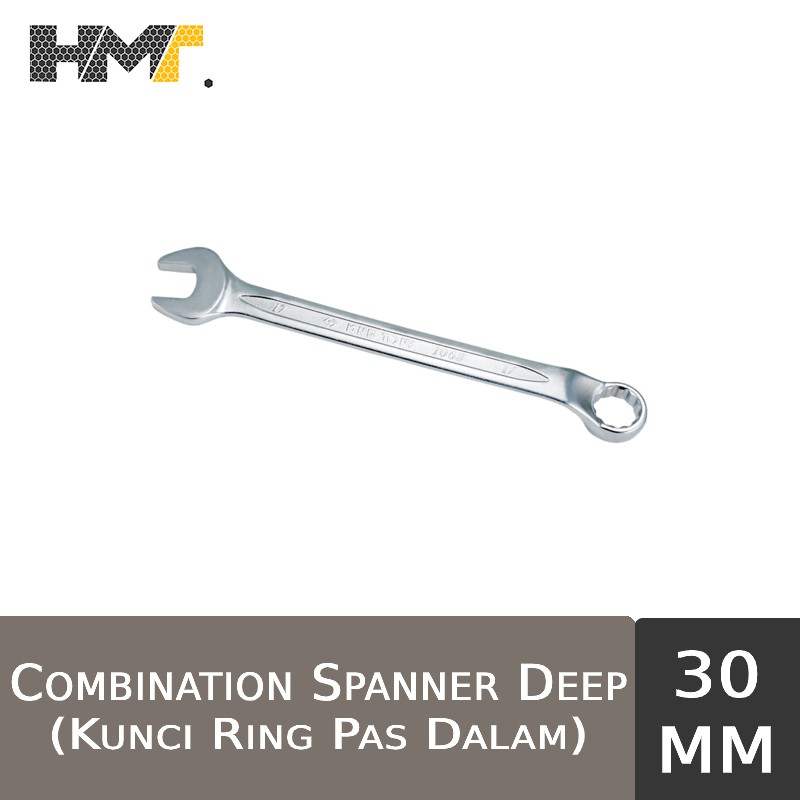 Kunci Ring Pas Dalam 30mm / Combination Spanner Deep 30 mm