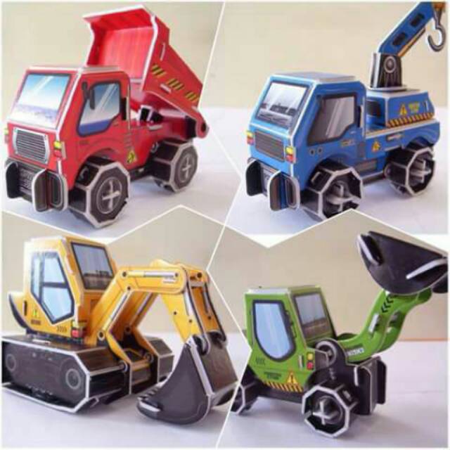 Puzzle 3D seri Truck