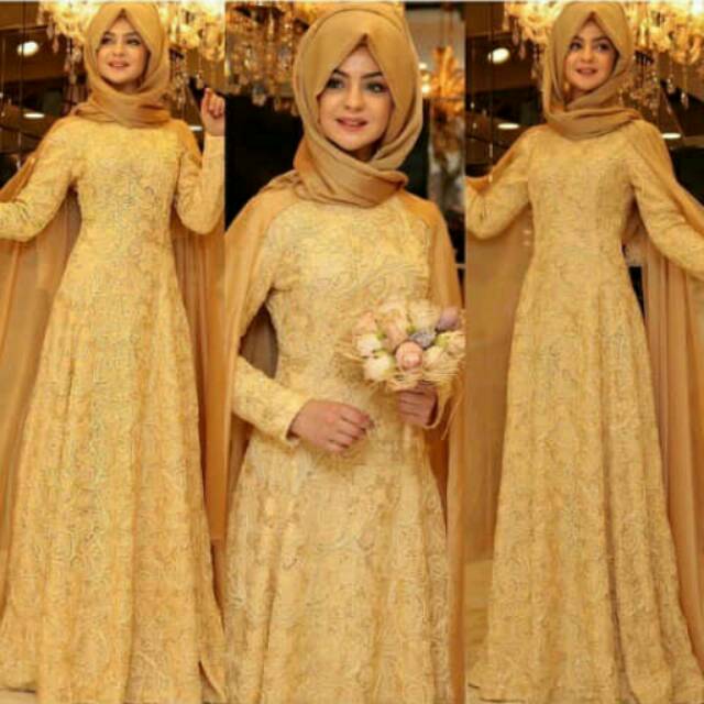 Hijab lexie gold