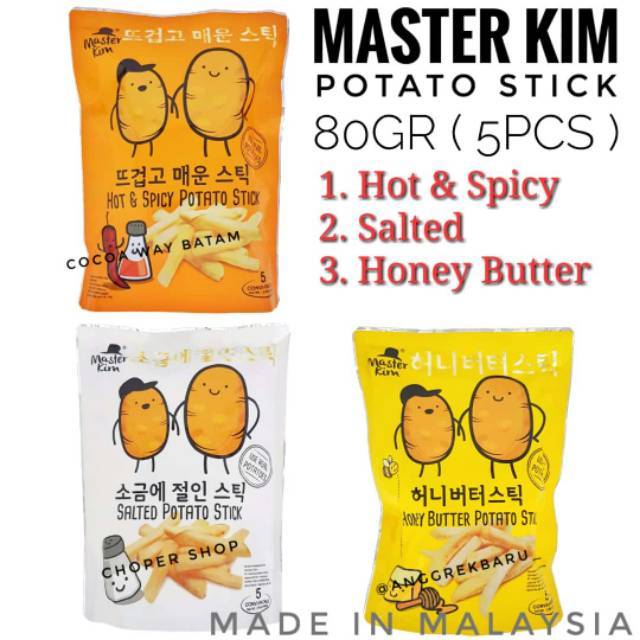 Master Kim Potato Stick 80gr