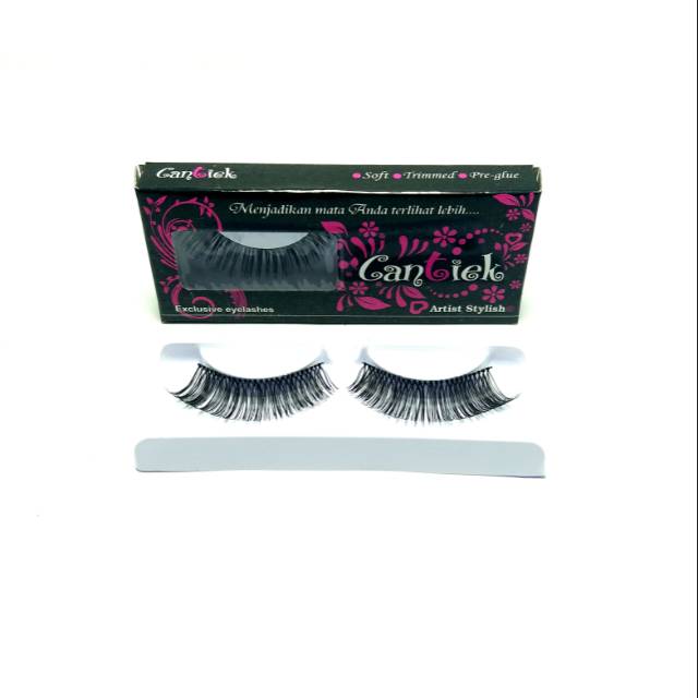 Bulu mata cantiek no E10 (6pcs)