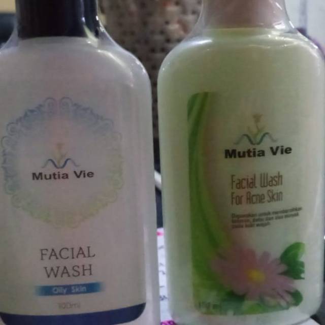 facial wash mutia vie