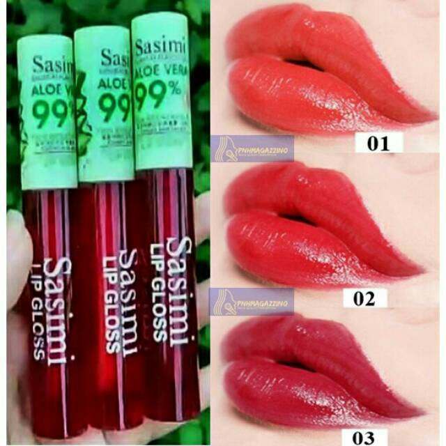 Liptint sasimi aloevera 99%