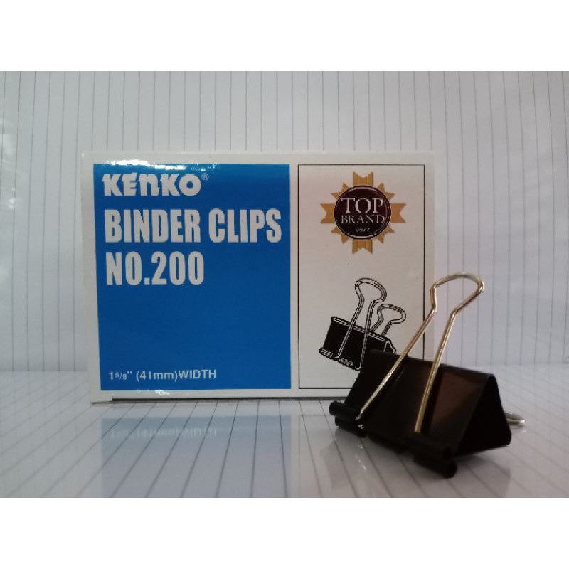 BINDER CLIPS KENKO NO. 200