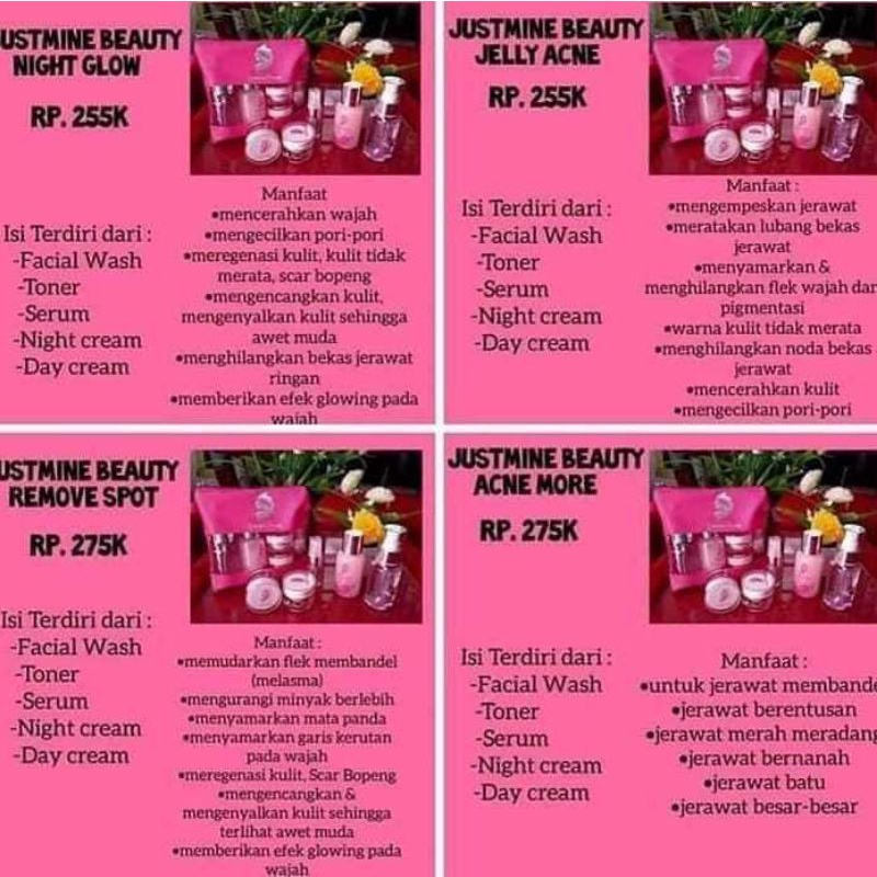 Paket Justmine Beauty