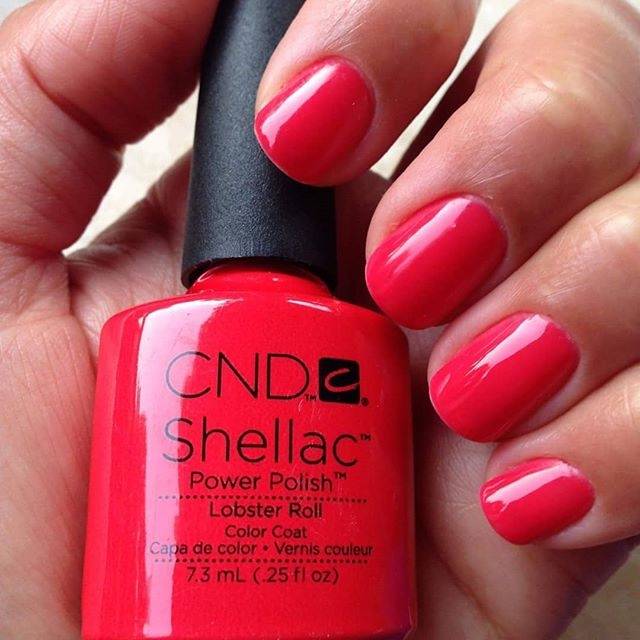 CND Shellac Lobster Roll