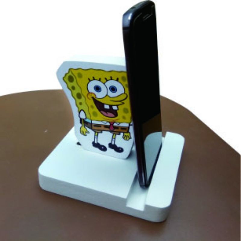 sandaran handphone karakter