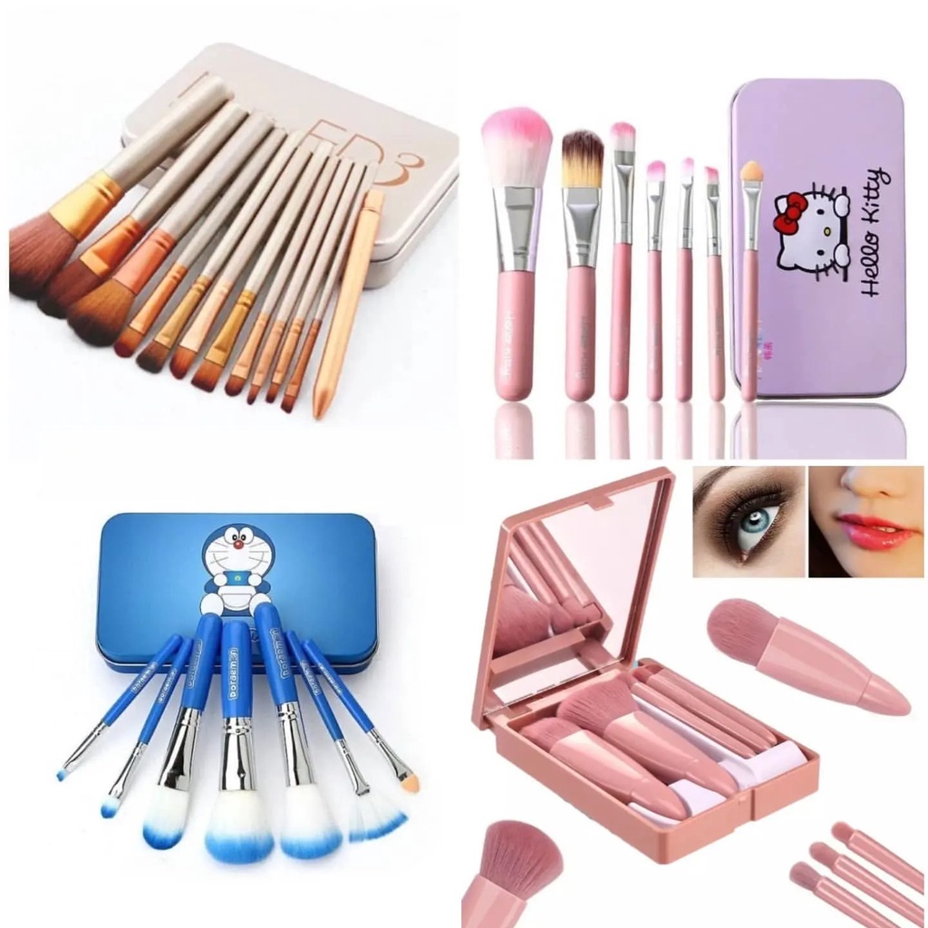 Kuas Kaleng HELLO KITTY 7pcs