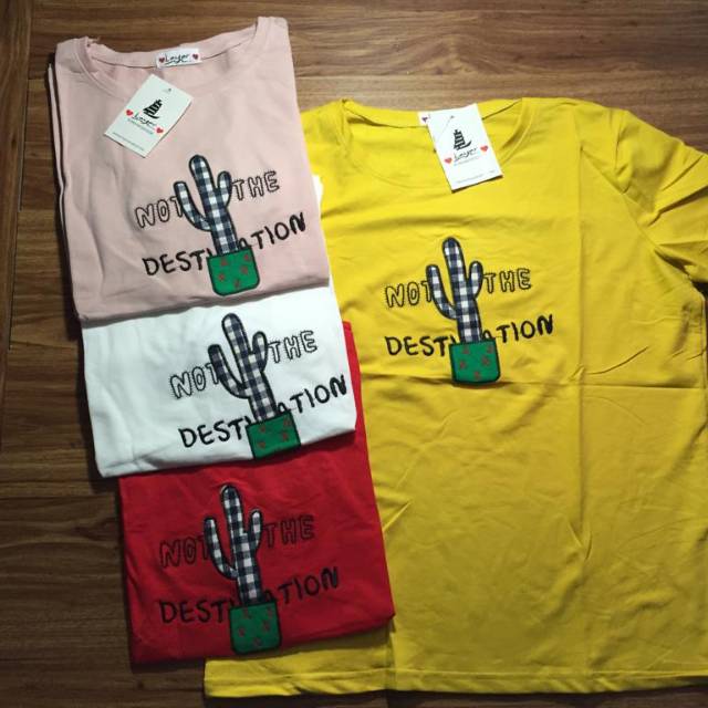 Kaos import lengan pendek