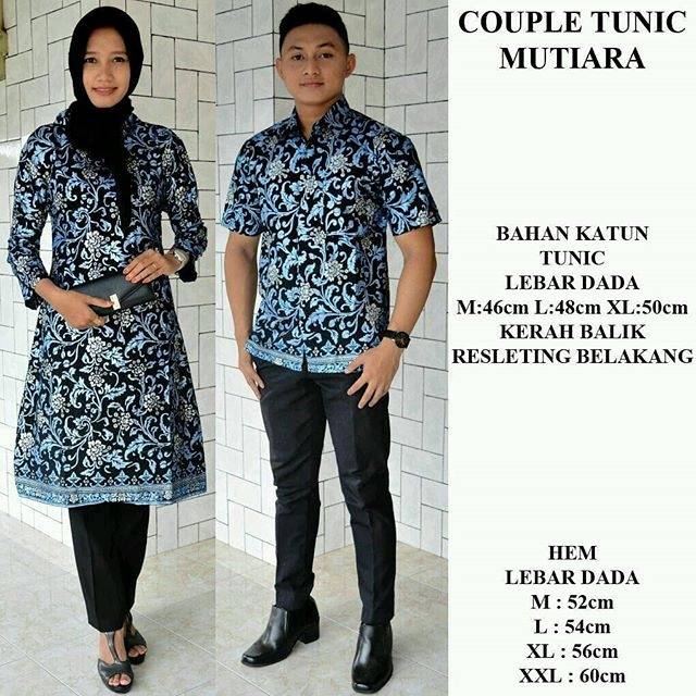 Couple Batik Tunik Mutiara