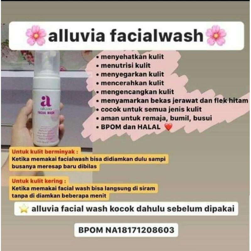 Facial Wash Alluvia