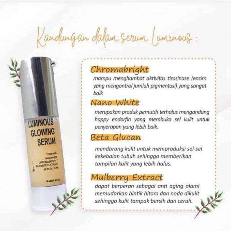 Luminous Glowing Serum MS Glow