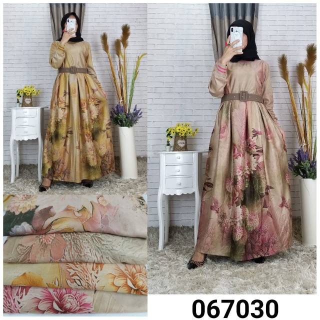 Gamid bunga + ikat pingang