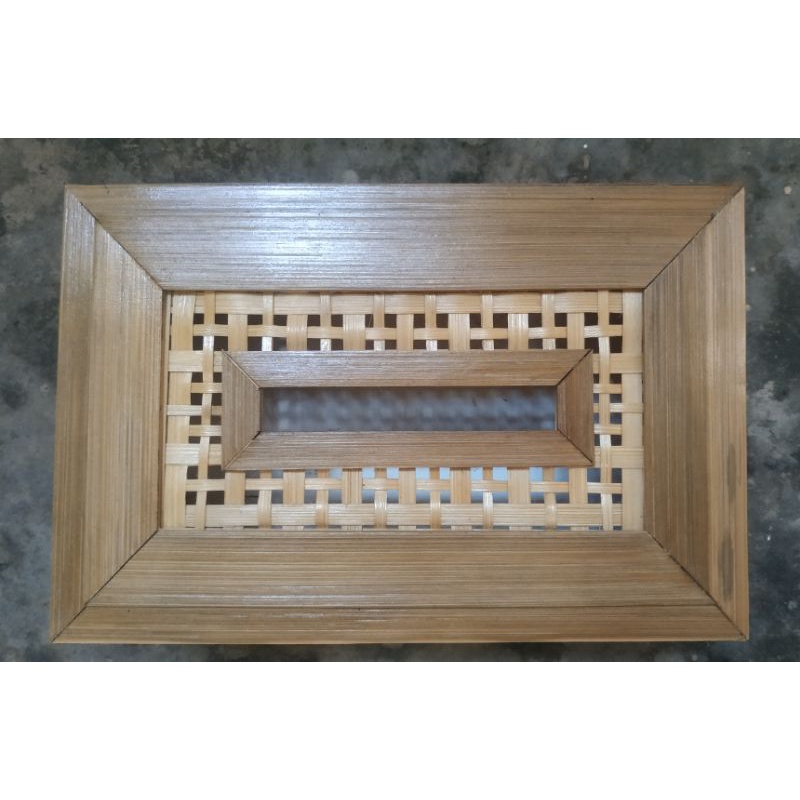 tempat tisue bambu