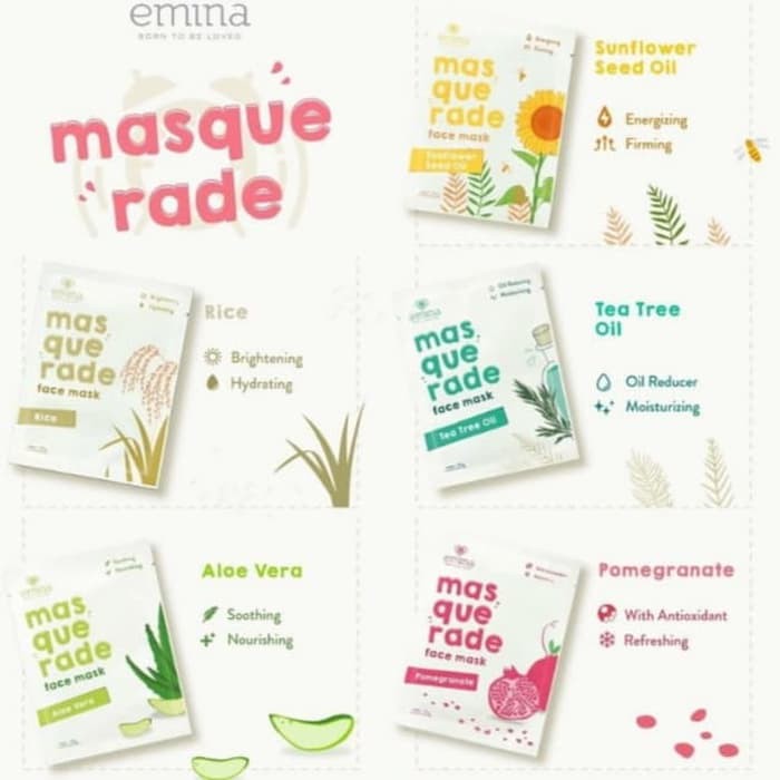 Emina masquerade face mask