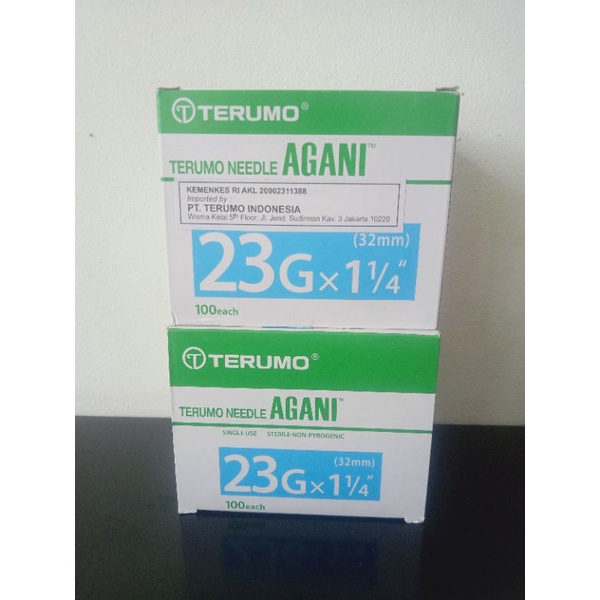 jarum terumo agani