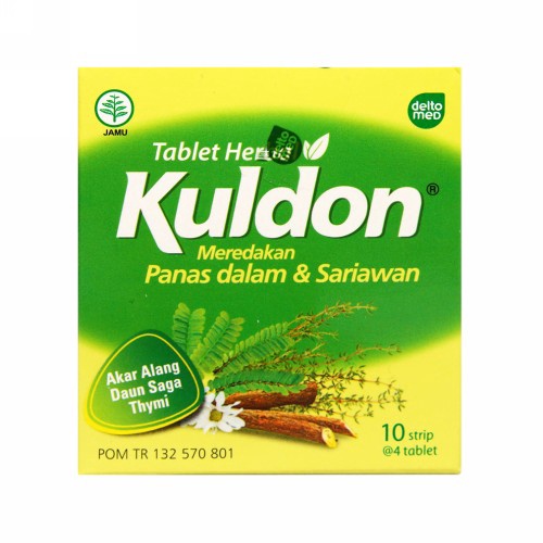 Kuldon Tablet / Meredakan Panas Dalam / Sariawan