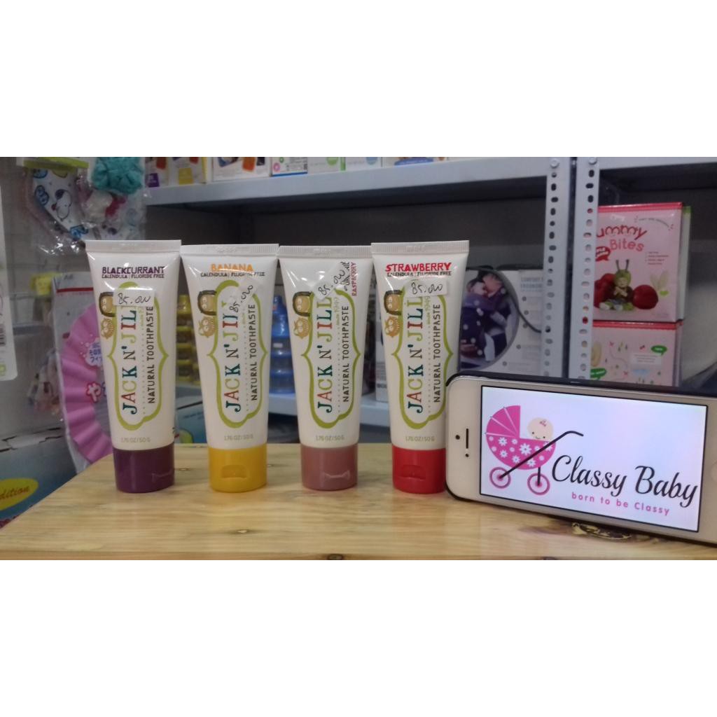 Jack n/ Jill Natural Toothpaste/Odol Bayi