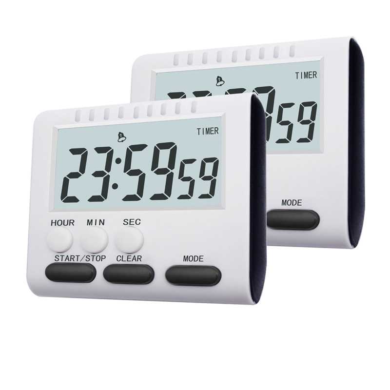 LALASTR Timer Masak Dapur Magnetic Stand Kitchen Countdown Clock - JS-183